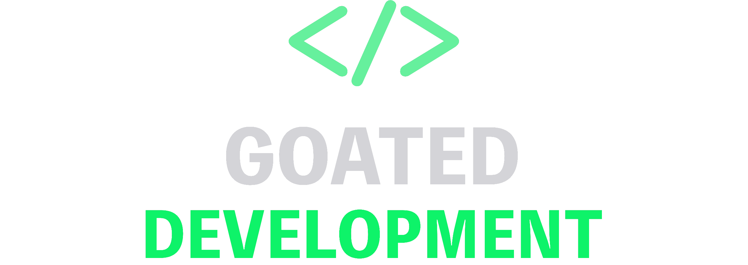 Goated Development Logo